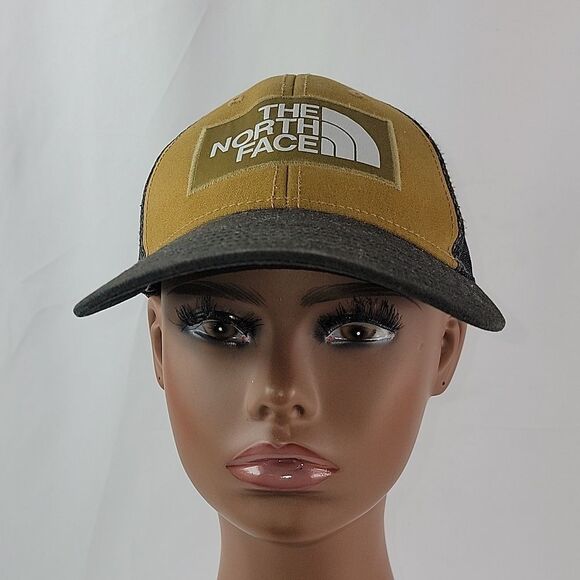 The North Face Logo Trucker Snapback Adjustable Hat - Picture 2 of 10
